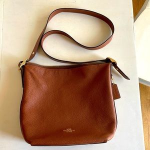 Coach Tan large Crossbody purse